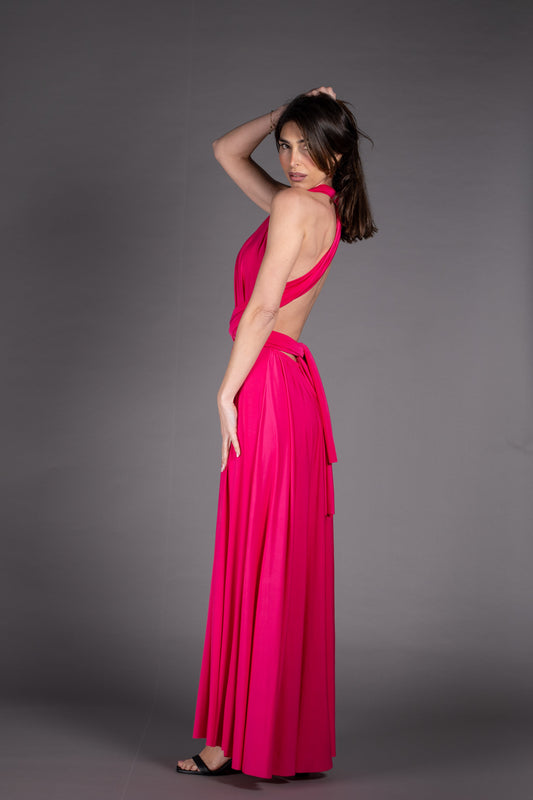 Vestido liso multiposición